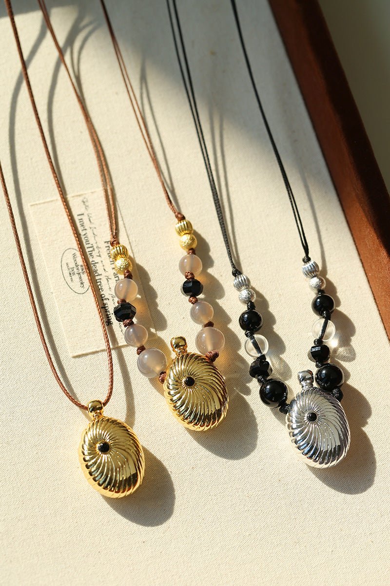 Luxury Perfume Bottle Pendant Necklace - floysun