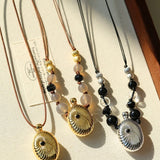 Luxury Perfume Bottle Pendant Necklace - floysun