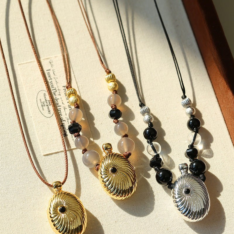 Luxury Perfume Bottle Pendant Necklace - floysun