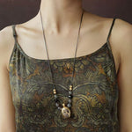 Luxury Perfume Bottle Pendant Necklace - floysun