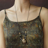 Luxury Perfume Bottle Pendant Necklace - floysun