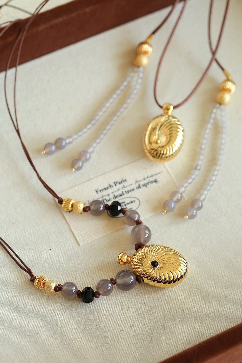 Luxury Perfume Bottle Pendant Necklace - floysun