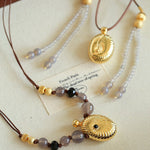 Luxury Perfume Bottle Pendant Necklace - floysun