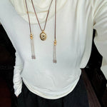 Luxury Perfume Bottle Pendant Necklace - floysun