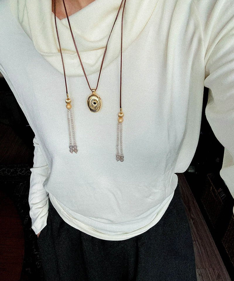 Luxury Perfume Bottle Pendant Necklace - floysun