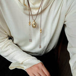 Luxury Perfume Bottle Pendant Necklace - floysun