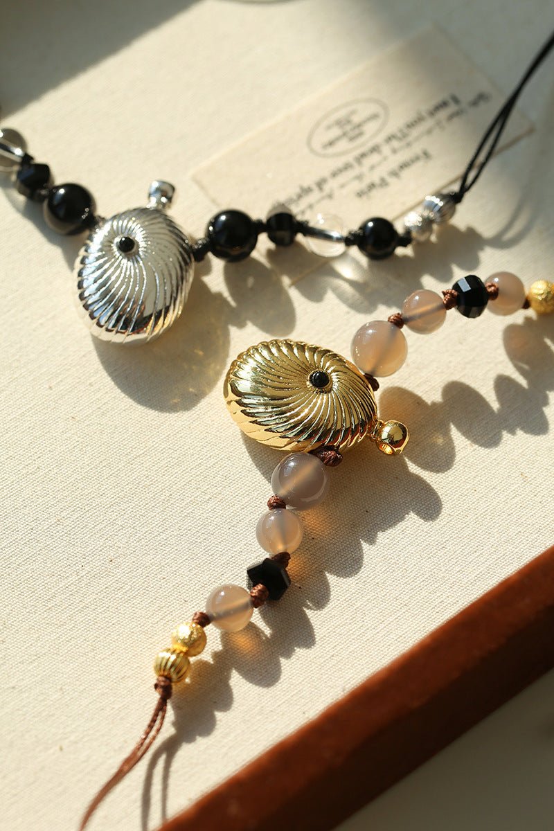 Luxury Perfume Bottle Pendant Necklace - floysun