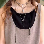 Luxury Perfume Bottle Pendant Necklace - floysun