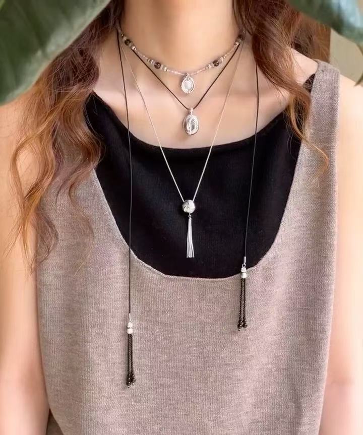 Luxury Perfume Bottle Pendant Necklace - floysun