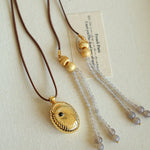 Luxury Perfume Bottle Pendant Necklace - floysun