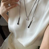 Luxury Perfume Bottle Pendant Necklace - floysun