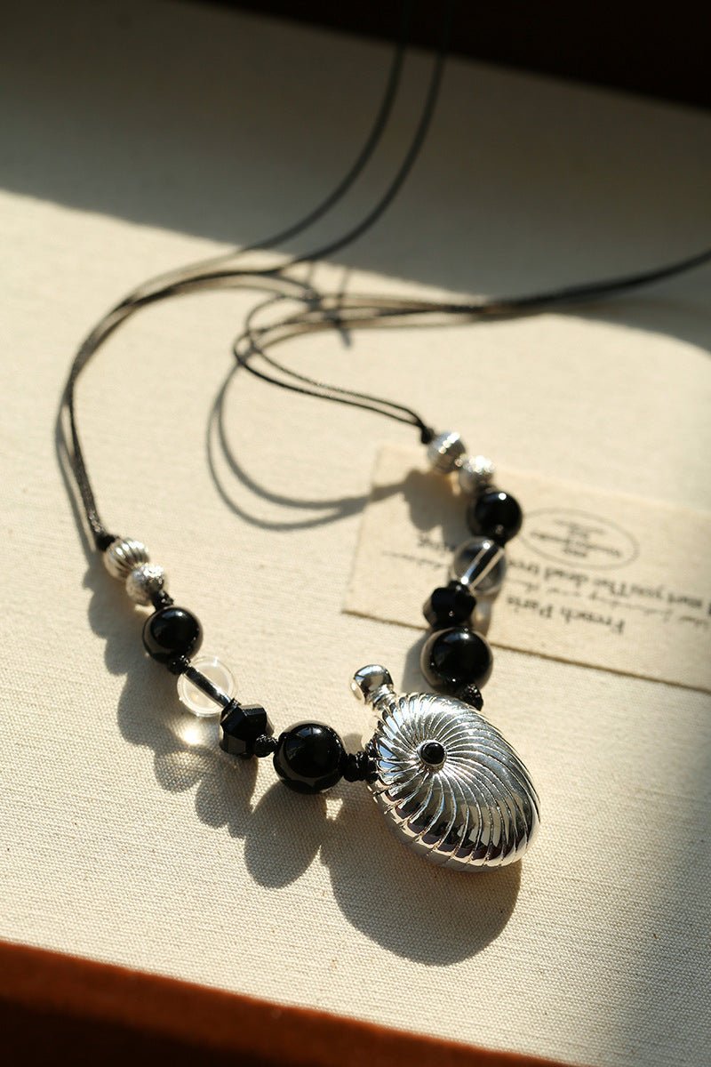 Luxury Perfume Bottle Pendant Necklace - floysun