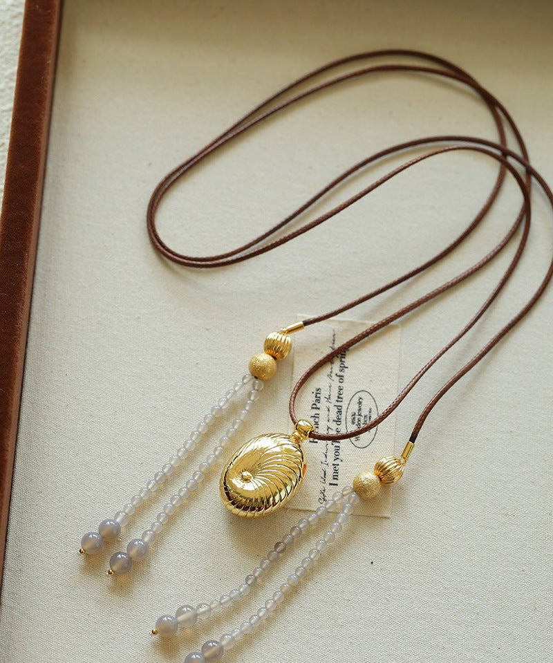 Luxury Perfume Bottle Pendant Necklace - floysun