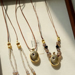 Luxury Perfume Bottle Pendant Necklace - floysun