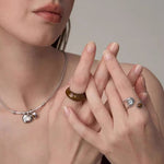 Maillard New Chinese Style Natural Stone & Wood - Grain Ring - floysun