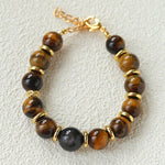 Maillard Tiger’s Eye Beaded Bracelet - floysun