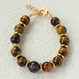 Maillard Tiger’s Eye Beaded Bracelet - floysun