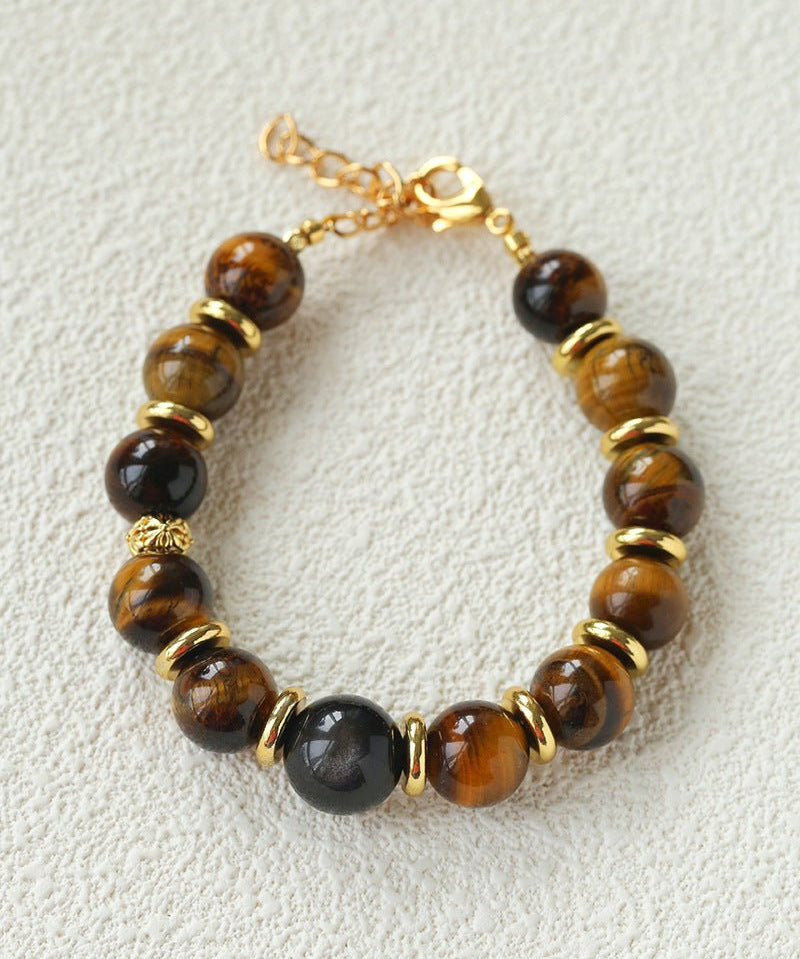 Maillard Tiger’s Eye Beaded Bracelet - floysun