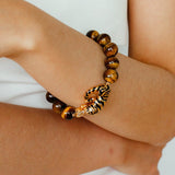 Maillard Tiger’s Eye Beaded Bracelet - floysun