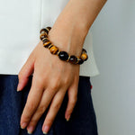 Maillard Tiger’s Eye Beaded Bracelet - floysun