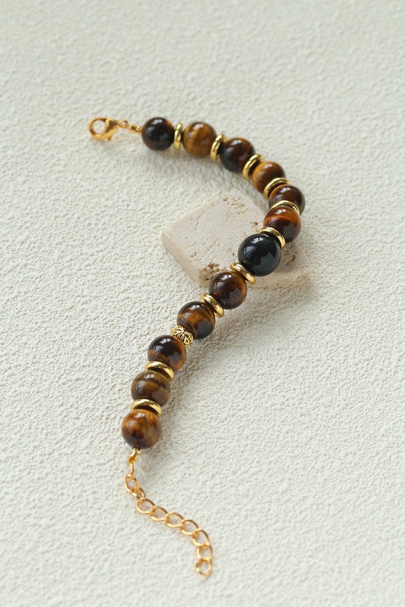 Maillard Tiger’s Eye Beaded Bracelet - floysun