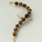 Maillard Tiger’s Eye Beaded Bracelet - floysun