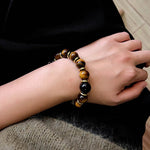 Maillard Tiger’s Eye Beaded Bracelet - floysun