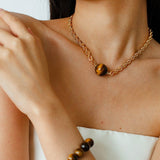 Maillard Tiger’s Eye Beaded Bracelet - floysun