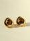 Maillard Vintage Tiger Eye & Black Agate Stud Earrings - floysun