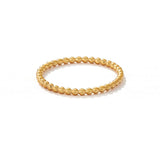 Matte Brushed 925 Sterling Silver Braided Twist Band Rings - floysun