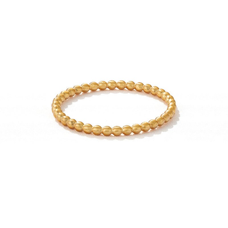 Matte Brushed 925 Sterling Silver Braided Twist Band Rings - floysun