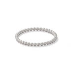 Matte Brushed 925 Sterling Silver Braided Twist Band Rings - floysun