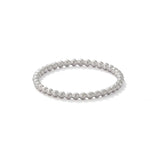 Matte Brushed 925 Sterling Silver Braided Twist Band Rings - floysun