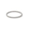 Matte Brushed 925 Sterling Silver Braided Twist Band Rings - floysun