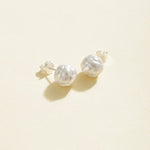 Matte Brushed Woven Ball Stud Earrings - floysun