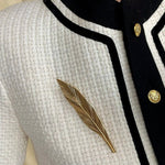 Matte Leaf Brooch - floysun