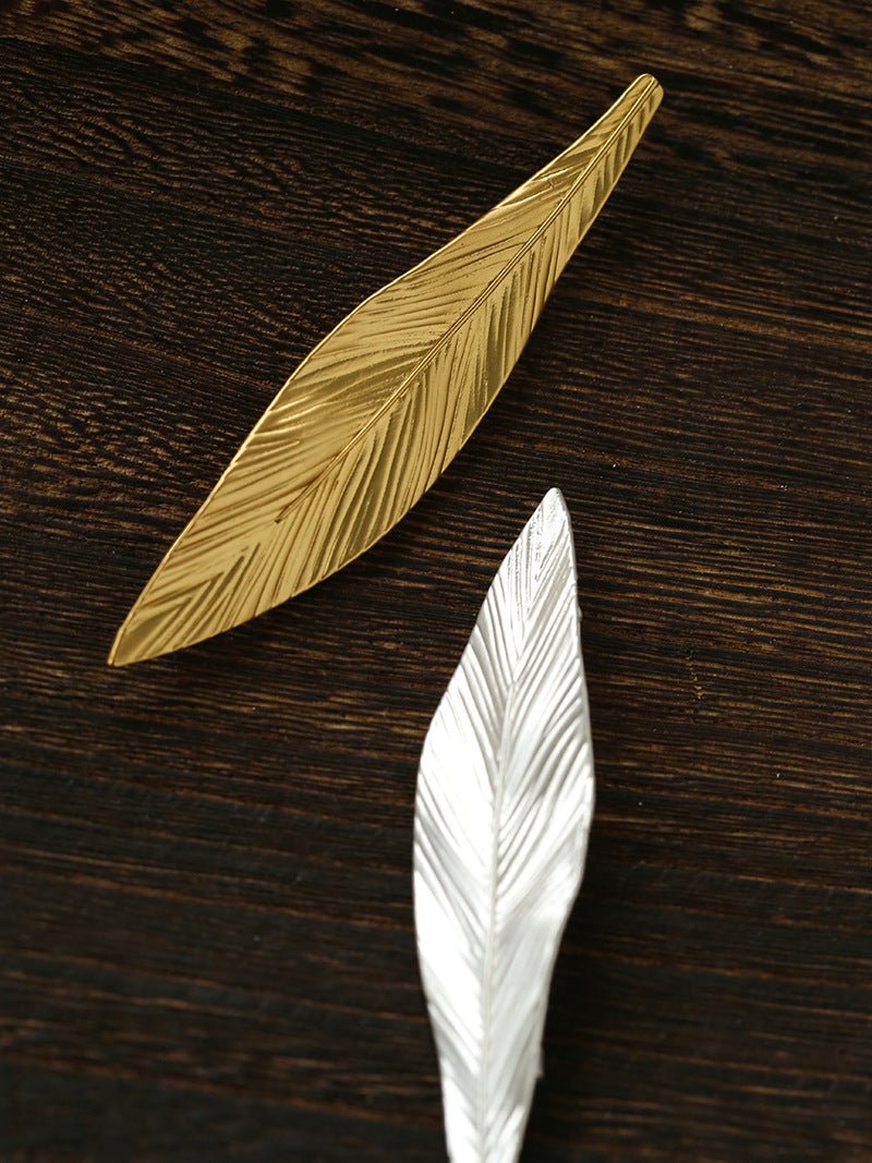 Matte Leaf Brooch - floysun