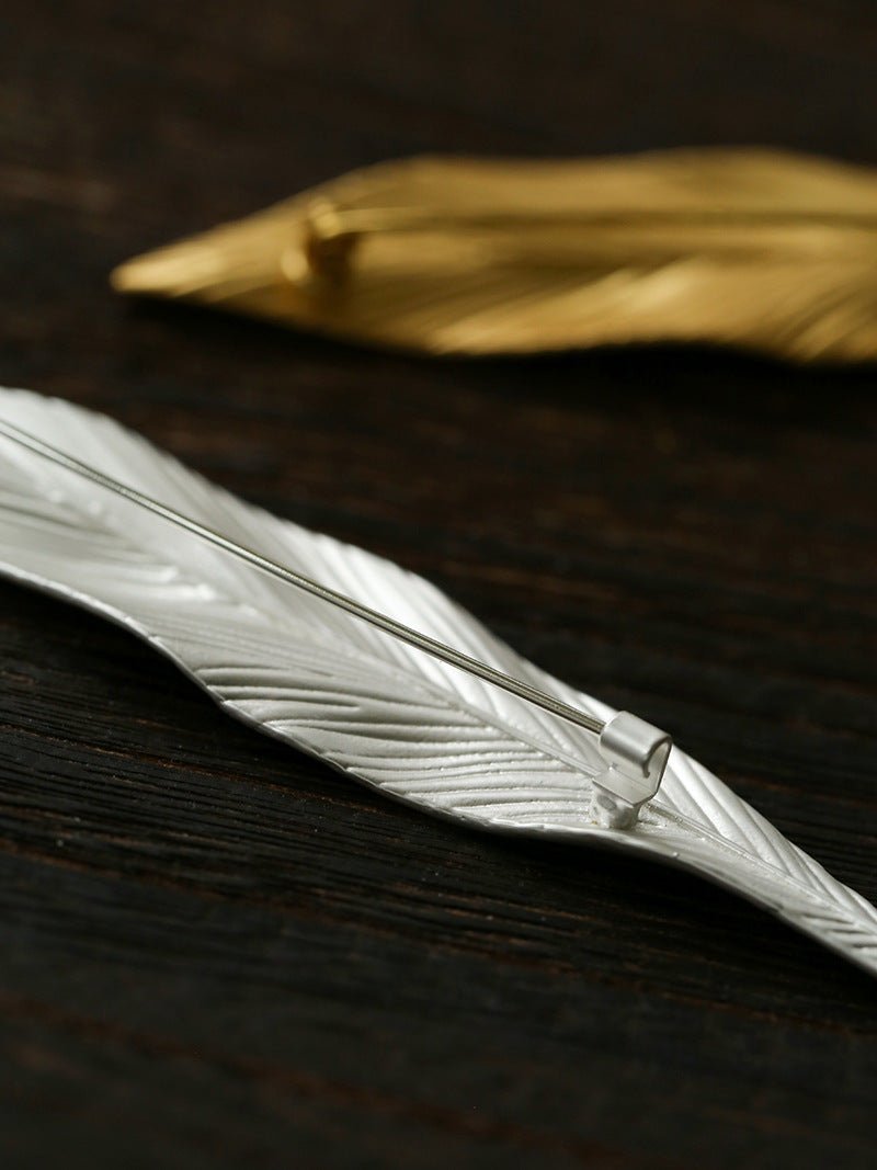 Matte Leaf Brooch - floysun