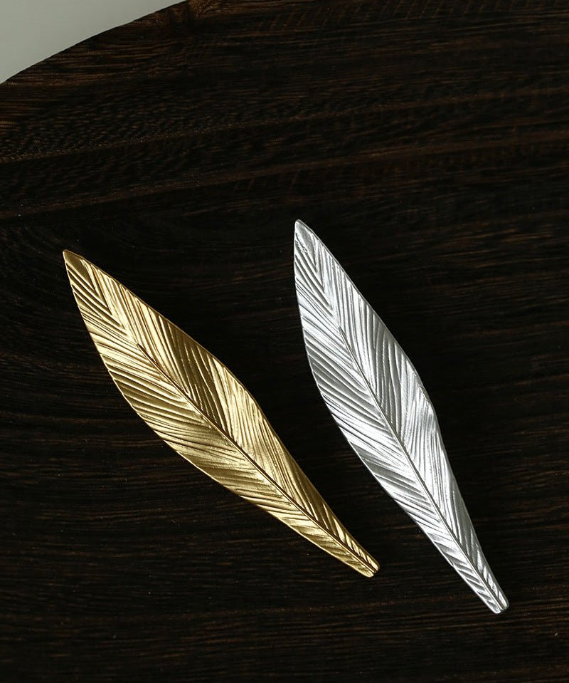 Matte Leaf Brooch - floysun