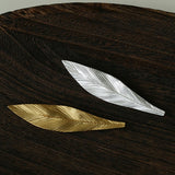 Matte Leaf Brooch - floysun