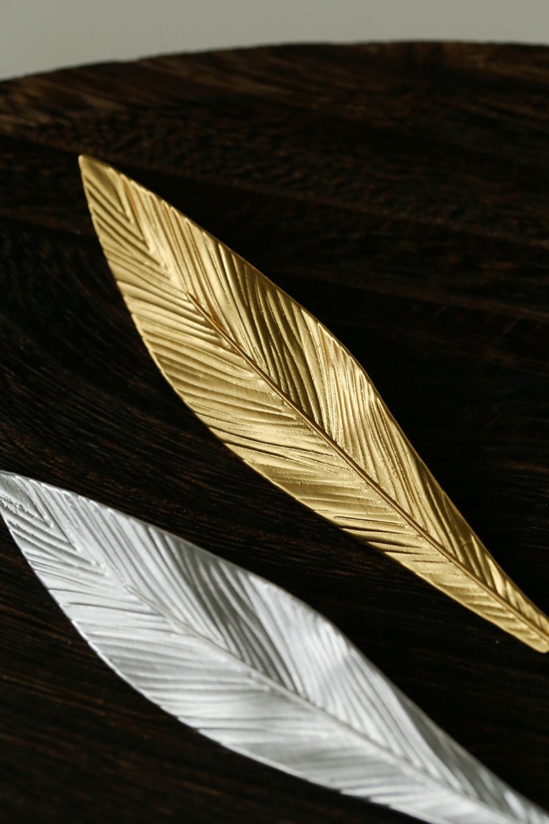 Matte Leaf Brooch - floysun