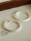 Matte Sand - Finish Hoop Earrings - floysun
