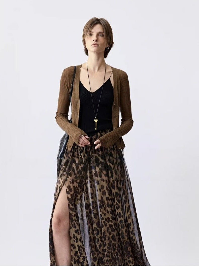 Matte Silver Key Pendant Necklace – Adjustable Black Cord Long Necklace - floysun