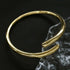 Metal Style Water - drop Open Cuff Bangle Bracelets - floysun
