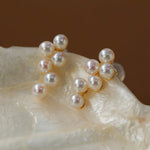 Mini Grape Freshwater Pearl Stud Earrings - floysun
