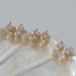 Mini Grape Freshwater Pearl Stud Earrings - floysun