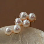 Mini Grape Freshwater Pearl Stud Earrings - floysun