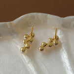 Mini Grape Freshwater Pearl Stud Earrings - floysun