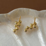 Mini Grape Freshwater Pearl Stud Earrings - floysun