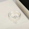 Minimal 925 Silver Teardrop Zircon Ring - floysun